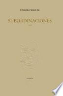 libro Subordinaciones, 1949
