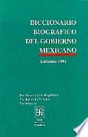 libro Diccionario Biográfico Del Gobierno Mexicano