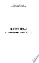 libro El Voto Rural