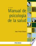 Manual De Psicología De La Salud