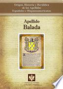 libro Apellido Balada