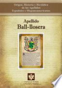 libro Apellido Ball Llosera