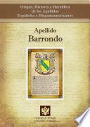 libro Apellido Barrondo