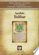 libro Apellido Bolíbar