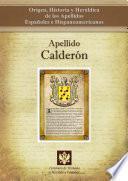 libro Apellido Calderón