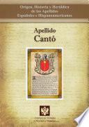 libro Apellido Cantó