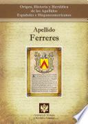 libro Apellido Ferreres
