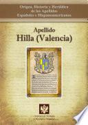 libro Apellido Hilla (valencia)