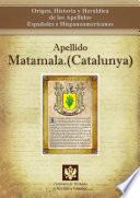 libro Apellido Matamala.(catalunya)