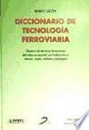 libro Diccionario De Tecnología Ferroviaria