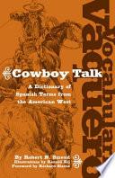 libro Vocabulario Vaquero/cowboy Talk