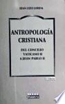 libro Antropología Cristiana