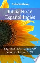 libro Biblia No.16 Español Inglés