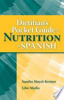 libro Dietitian’s Pocket Guide For Nutrition In Spanish