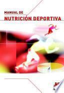 libro Manual De Nutrición Deportiva (color)