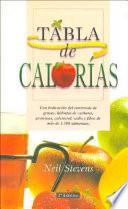 libro Tabla De Calorías