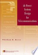 libro Dc Power System Design For Telecommunications