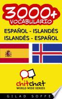 libro 3000+ Español   Islandés Islandés   Español Vocabulario
